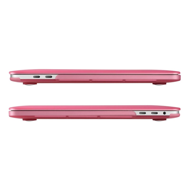UESWILL Smooth Matte Hard Shell Case Cover Compatible with MacBook Pro 16 inch with Touch Bar & USB-C, Release 2019 2020, Model A2141, Pink - Image 5